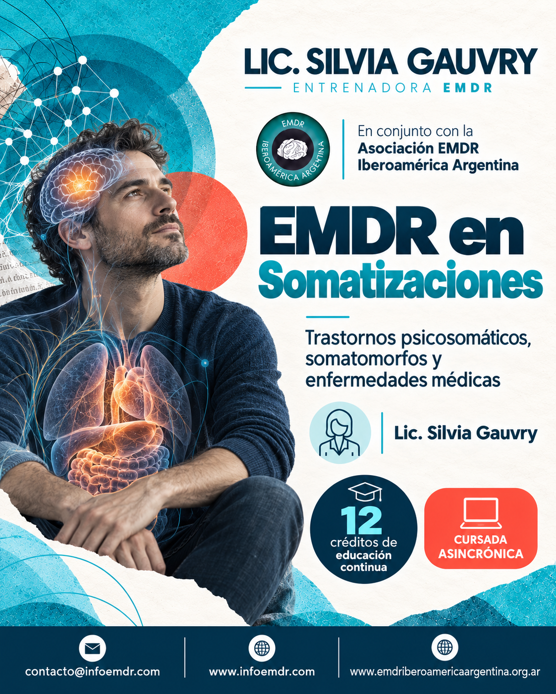 Flyer de EMDR en Somatizaciones